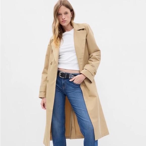 GAP Ikon Trench Coat - Picture 1 of 4